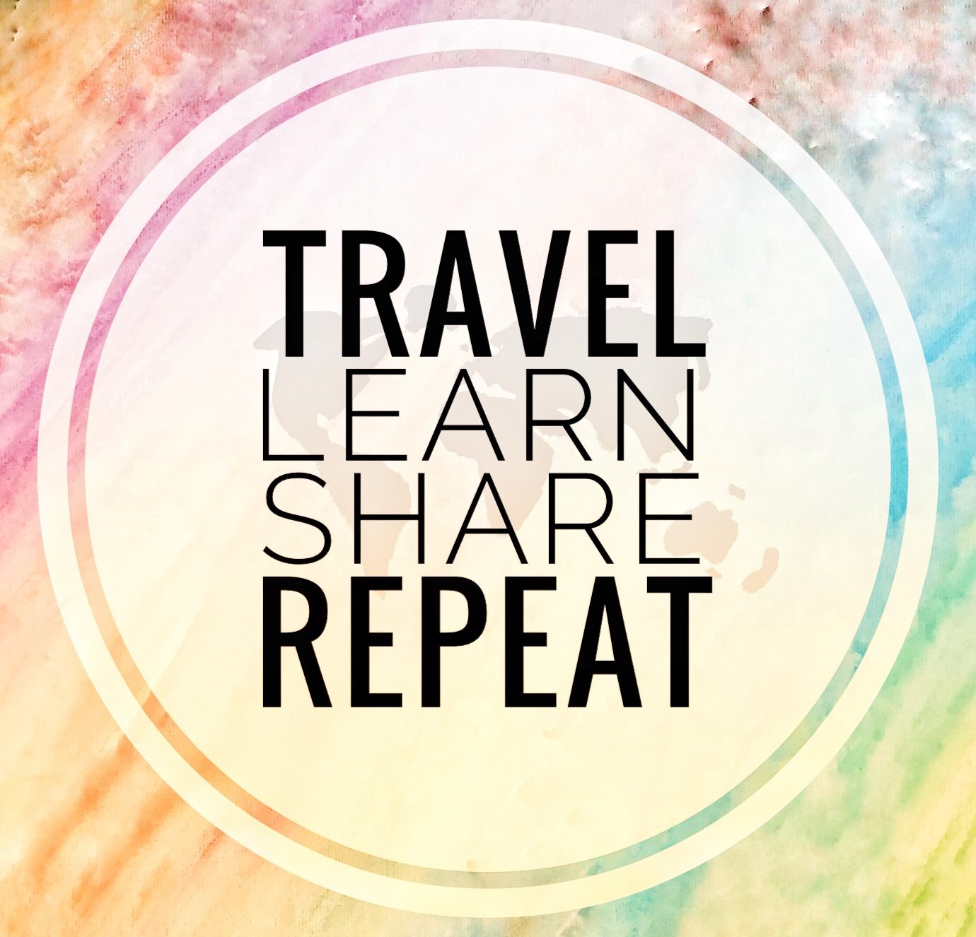 Logo of Travel, Learn, Share, Repeat